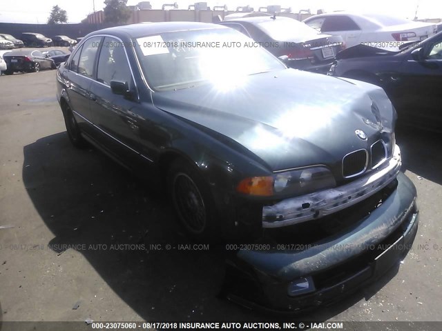 WBADD6325VBW02066 - 1997 BMW 528 I AUTOMATIC GREEN photo 1