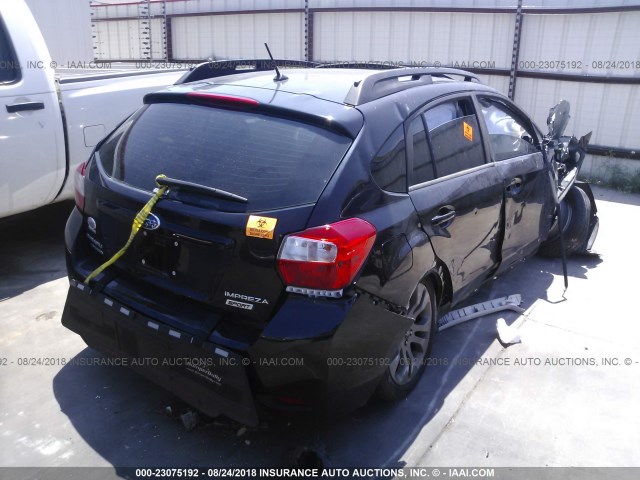 JF1GPAU60F8250935 - 2015 SUBARU IMPREZA SPORT BLACK photo 4