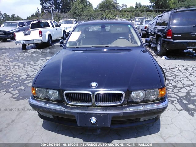 WBAGH8341YDP15021 - 2000 BMW 740 IL BLACK photo 6