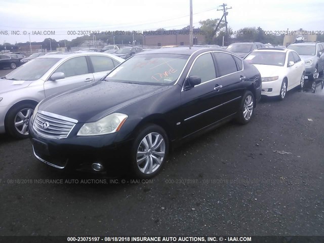 JNKAY01F88M652206 - 2008 INFINITI M35 SPORT BLACK photo 2