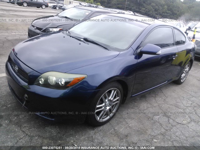 JTKDE167980237765 - 2008 TOYOTA SCION TC 蓝色 照片 2