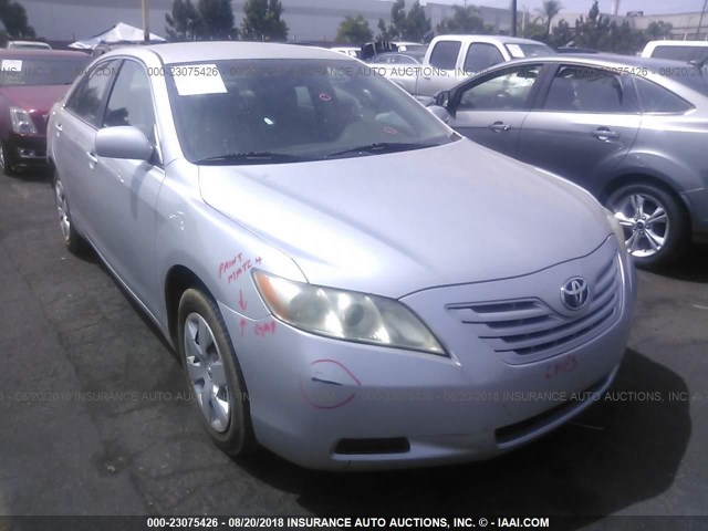 4T1BE46K78U257120 - 2008 TOYOTA CAMRY CE/LE/XLE/SE SILVER photo 1