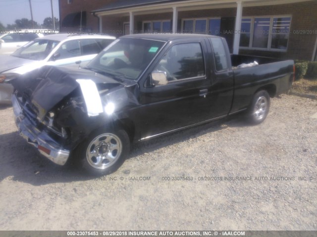 1N6SD16S3MC390976 - 1991 NISSAN TRUCK KING CAB BLACK photo 2