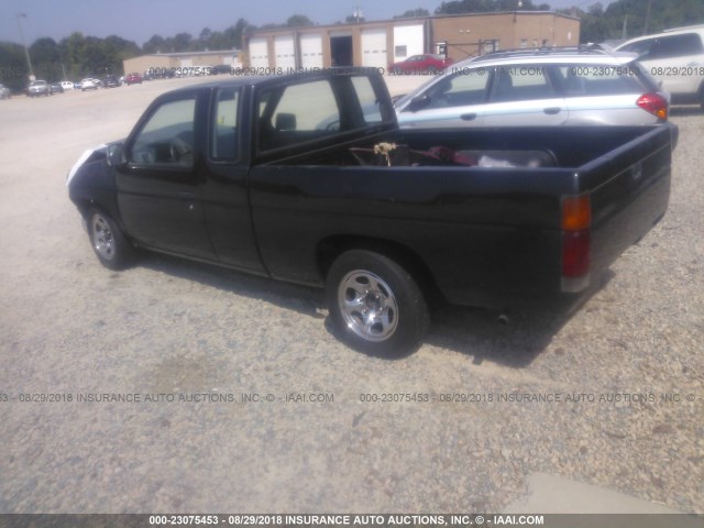 1N6SD16S3MC390976 - 1991 NISSAN TRUCK KING CAB BLACK photo 3