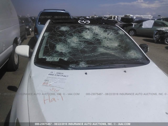 JTKDE177360137379 - 2006 TOYOTA SCION TC 白色 照片 6