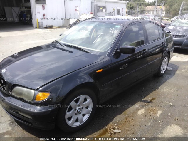 WBAET37482NG71820 - 2002 BMW 325 I BLACK photo 2