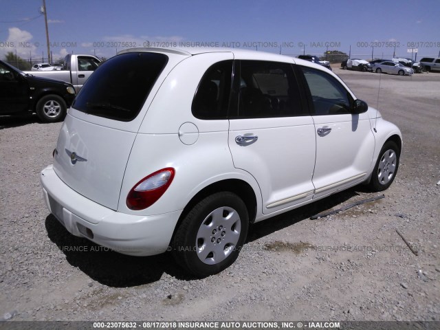 3A8FY48B98T133119 - 2008 CHRYSLER PT CRUISER WHITE photo 4