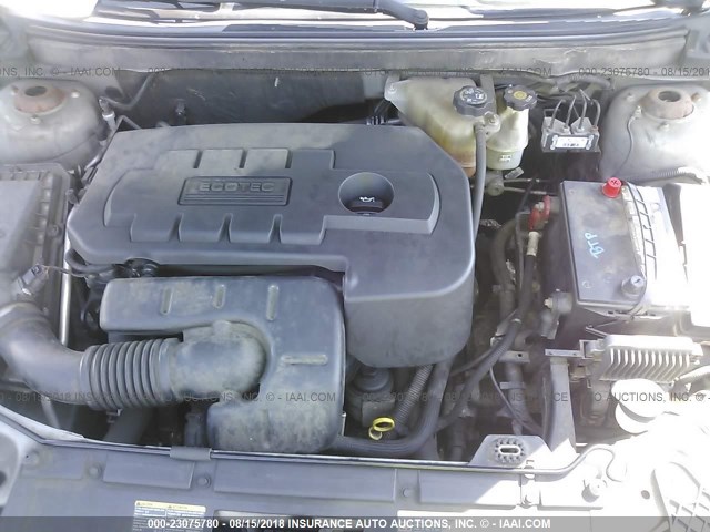 1G2ZF58B574165767 - 2007 PONTIAC G6 VALUE LEADER/BASE SILVER photo 10