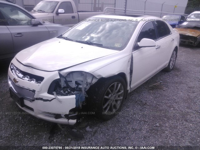 1G1ZK57798F201463 - 2008 CHEVROLET MALIBU LTZ 白色 照片 2