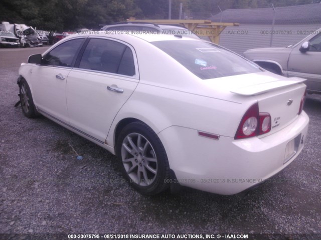 1G1ZK57798F201463 - 2008 CHEVROLET MALIBU LTZ 白色 照片 3