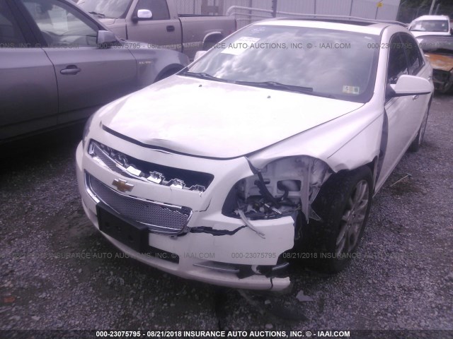 1G1ZK57798F201463 - 2008 CHEVROLET MALIBU LTZ 白色 照片 6