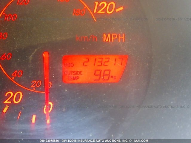 2T1KR32E63C014505 - 2003 TOYOTA COROLLA MATRIX XR RED photo 7