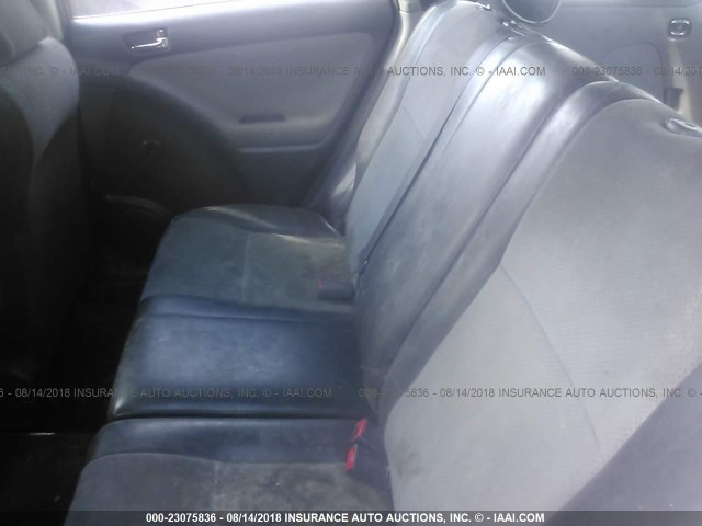 2T1KR32E63C014505 - 2003 TOYOTA COROLLA MATRIX XR RED photo 8