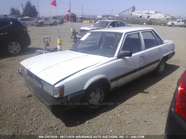 JT2SV12E7F0258347 - 1985 TOYOTA CAMRY DLX WHITE photo 2