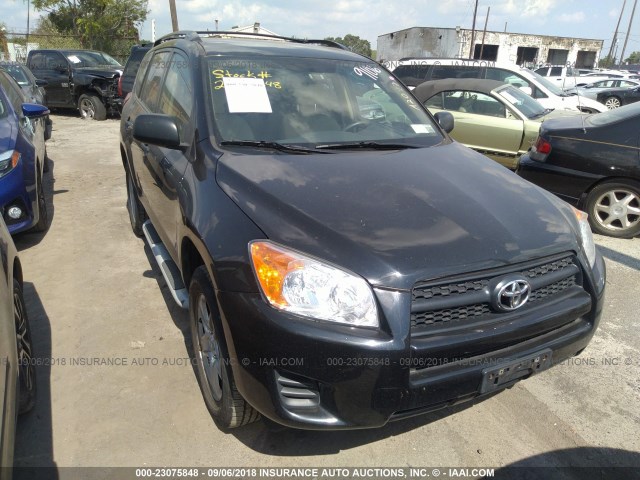 2T3BF4DV5AW069106 - 2010 TOYOTA RAV4 BLACK photo 1