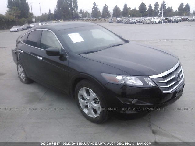 5J6TF2H51BL006280 - 2011 HONDA ACCORD CROSSTOUR EXL BLACK photo 1