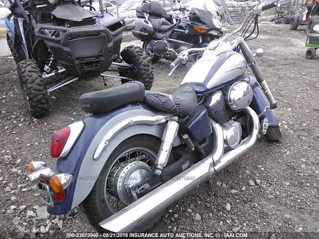 JH2RC44681K501915 - 2001 HONDA VT750 CD2 蓝色 照片 4