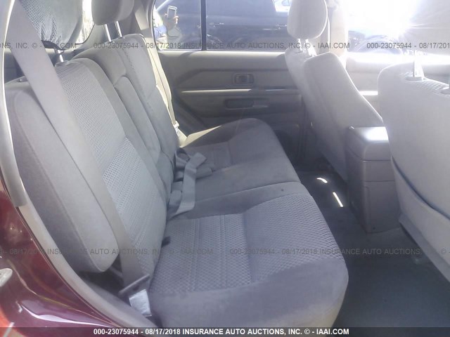 JN8DR09X83W709627 - 2003 NISSAN PATHFINDER LE/SE BURGUNDY photo 8