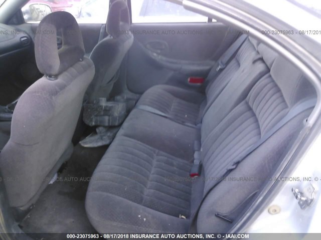 1G2WK52J33F166848 - 2003 PONTIAC GRAND PRIX SE SILVER photo 8