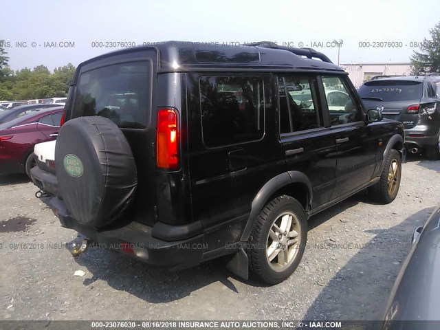 SALTW19484A867730 - 2004 LAND ROVER DISCOVERY II SE BLACK photo 4