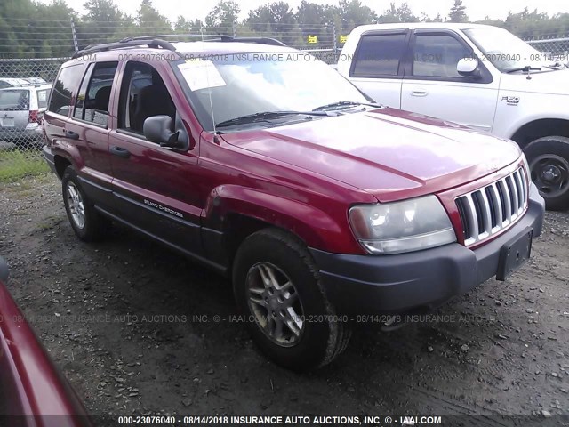 1J4GW48N44C421724 - 2004 JEEP GRAND CHEROKEE LAREDO/COLUMBIA/FREEDOM RED photo 1