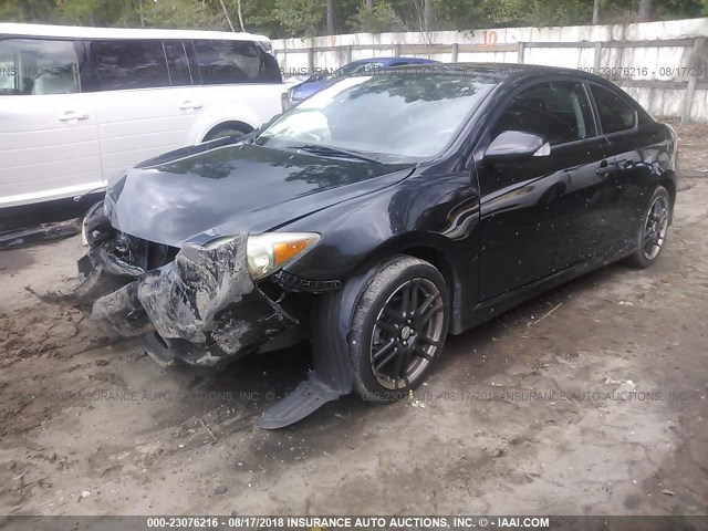 JTKDE177050027372 - 2005 TOYOTA SCION TC 黑色 照片 2