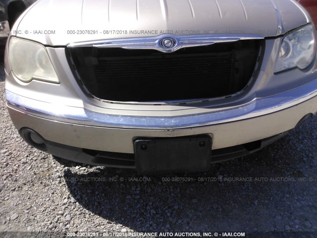 2A8GM68X07R337235 - 2007 CHRYSLER PACIFICA TOURING TAN photo 6