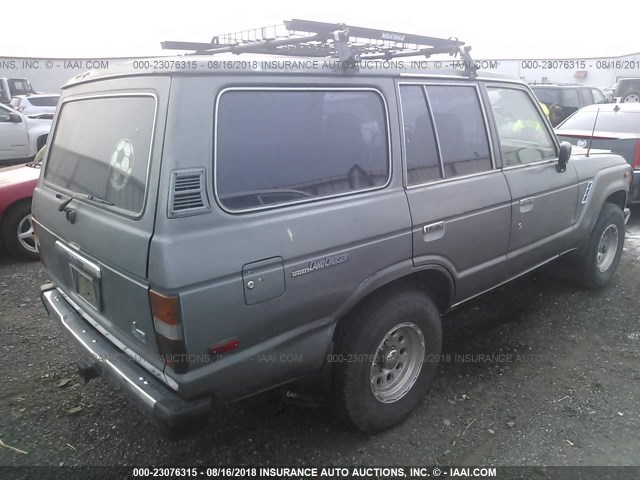 JT3FJ60G8F1131255 - 1985 TOYOTA LAND CRUISER FJ60 GRAY photo 4