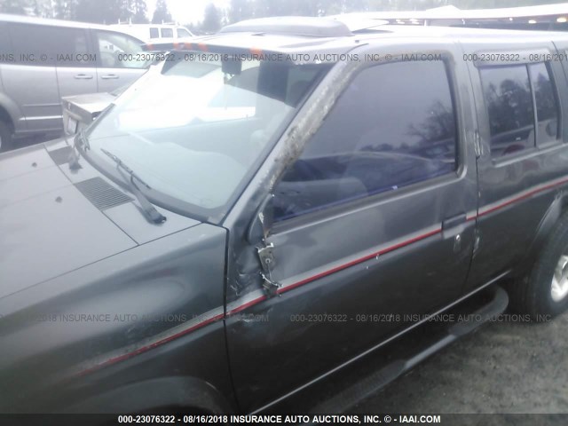 JN8HD17Y5SW020130 - 1995 NISSAN PATHFINDER LE/SE/XE GRAY photo 6