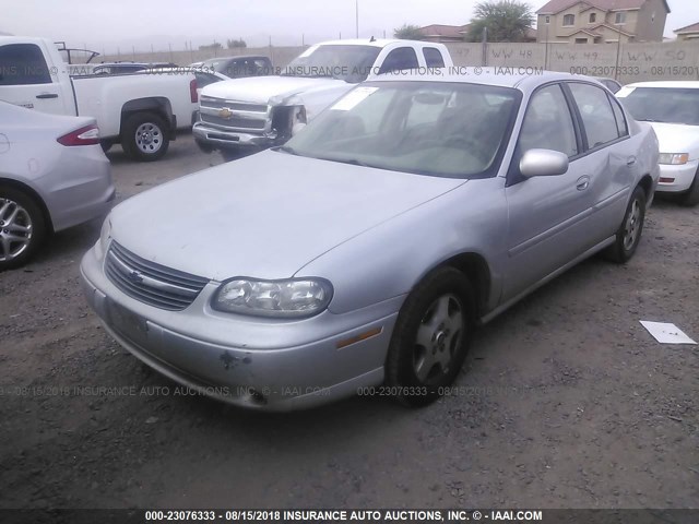 1G1NE52J13M511569 - 2003 CHEVROLET MALIBU LS 银色 照片 2
