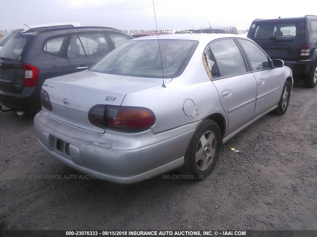 1G1NE52J13M511569 - 2003 CHEVROLET MALIBU LS 银色 照片 4
