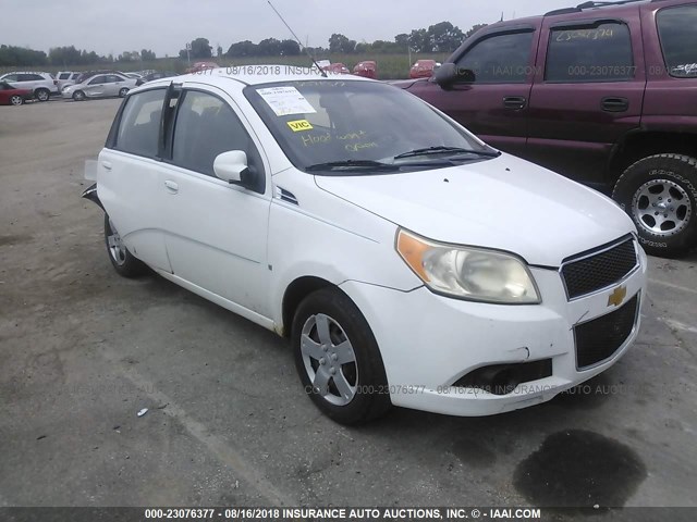 KL1TD66E59B307342 - 2009 CHEVROLET AVEO LS/LT 白色 照片 1
