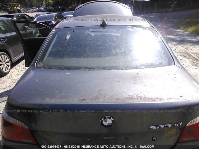 WBANF33586CS36302 - 2006 BMW 525 XI Grau Foto 8