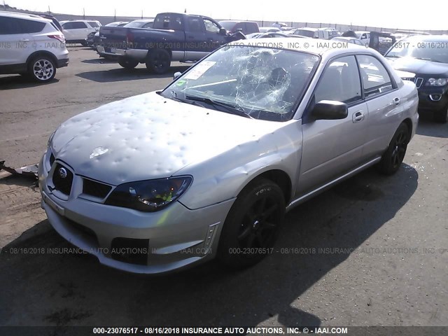 JF1GD61627G523276 - 2007 SUBARU IMPREZA 2.5I SILVER photo 2