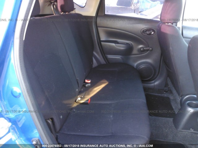 3N1CE2CP1FL353655 - 2015 NISSAN VERSA NOTE S/S PLUS/SV/SL/SR BLUE photo 8