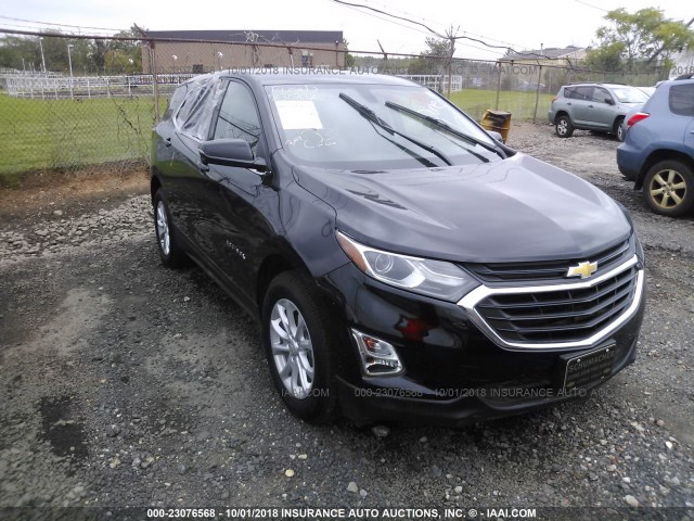 3GNAXJEV7JL299556 - 2018 CHEVROLET EQUINOX LT BLACK photo 1