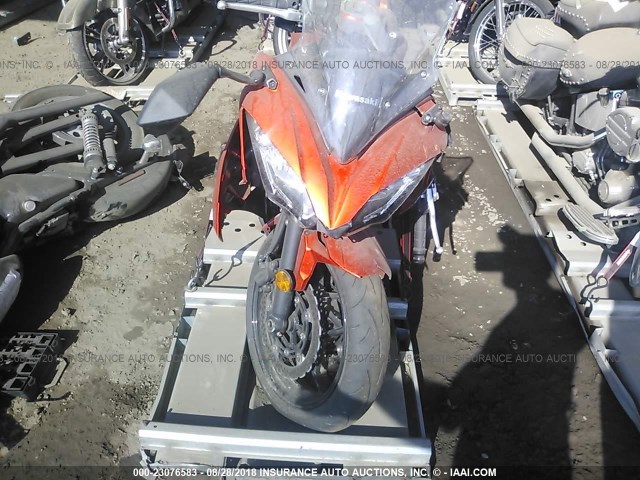 JKAEXEJ18HDA02182 - 2017 KAWASAKI EX650 J ORANGE photo 5