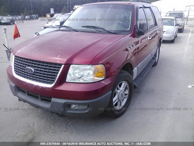 1FMPU165X5LA65550 - 2005 FORD EXPEDITION XLT RED photo 2