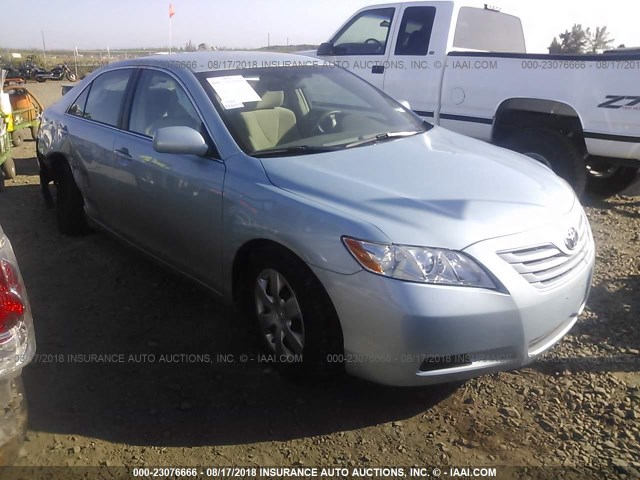 4T4BE46K08R044239 - 2008 TOYOTA CAMRY CE/LE/XLE/SE BLUE photo 1