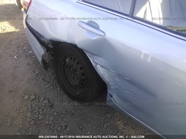 4T4BE46K08R044239 - 2008 TOYOTA CAMRY CE/LE/XLE/SE BLUE photo 6