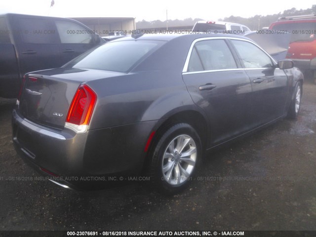 2C3CCAAG4FH903914 - 2015 CHRYSLER 300 LIMITED GRAY photo 4