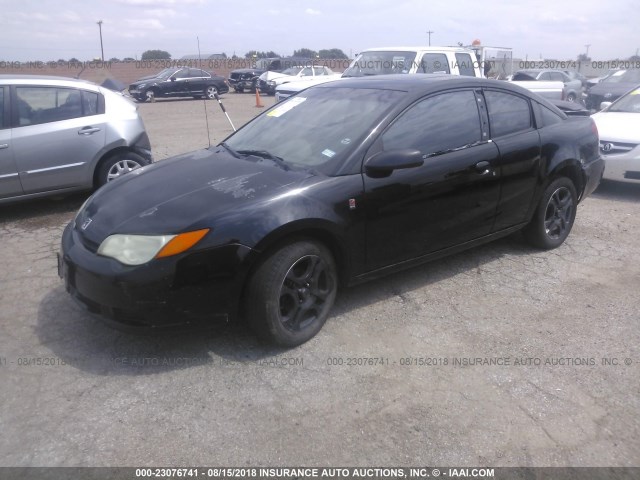 1G8AM12F54Z180491 - 2004 SATURN ION LEVEL 2 BLACK photo 2