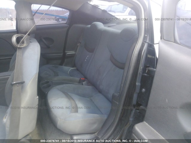 1G8AM12F54Z180491 - 2004 SATURN ION LEVEL 2 BLACK photo 8