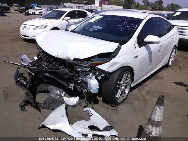JTDKARFP5H3066701 - 2017 TOYOTA PRIUS PRIME  白色 照片 2