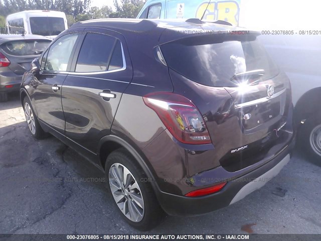 KL4CJASB3JB510387 - 2018 BUICK ENCORE PREFERRED Rot Foto 3