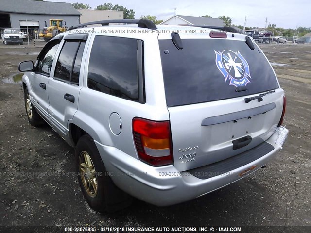 1J4GW48S74C135503 - 2004 JEEP GRAND CHEROKEE LAREDO/COLUMBIA/FREEDOM 银色 照片 3