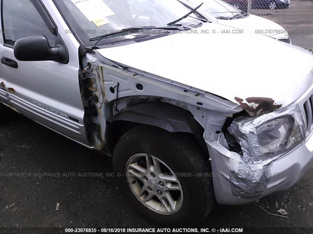 1J4GW48S74C135503 - 2004 JEEP GRAND CHEROKEE LAREDO/COLUMBIA/FREEDOM 银色 照片 6