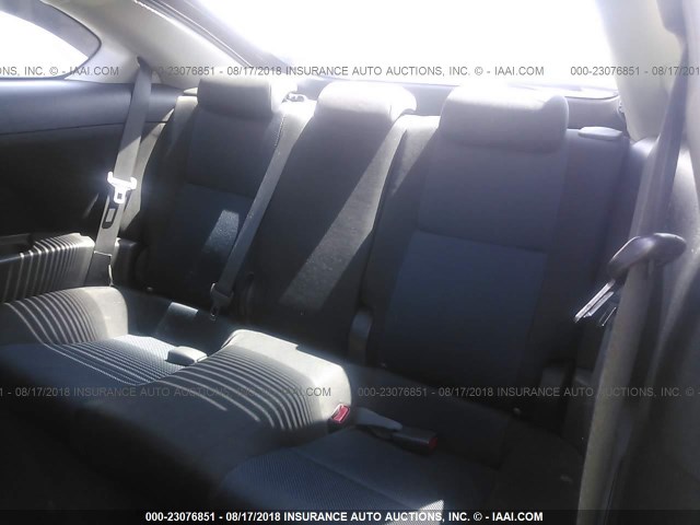 JTKDE177660078246 - 2006 TOYOTA SCION TC MAROON photo 8