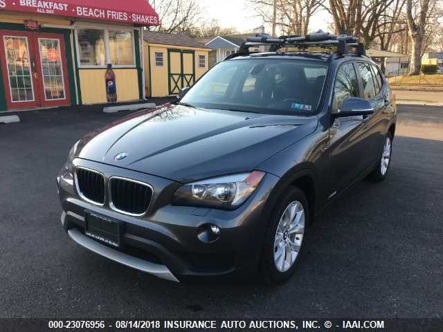 WBAVL1C53DVR92179 - 2013 BMW X1 BLACK photo 2