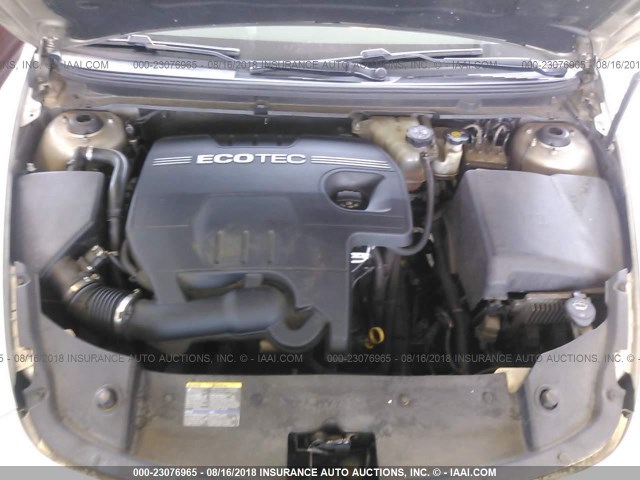 1G1ZK57B59F147276 - 2009 CHEVROLET MALIBU LTZ 金色 照片 10